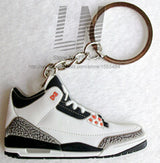 Premium Nike Air Jordan 3 Key Chains - 17 Colorways