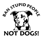 Pit Bulls Are Not Bad Awareness Decals