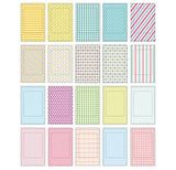20 Pcs 9*6cm DIY Photo Paper Frame For Instax Photos